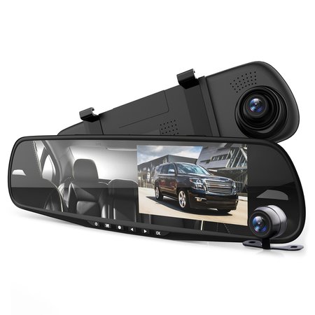 Pyle Dual Lens Mirror Car Camera PLCMDVR49